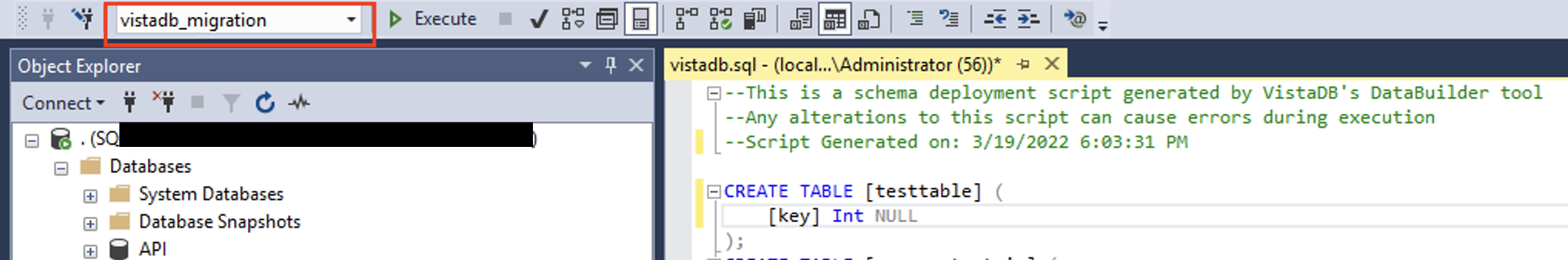 vistadb-run-schema-deploy
